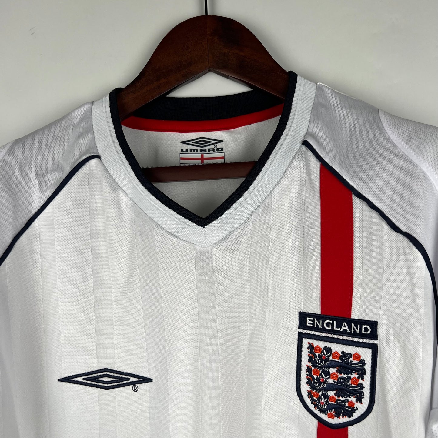 Retro Inglaterra 2002 Local (Manga Larga)