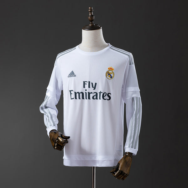 Retro Real Madrid 15-16 Local (Manga Larga)