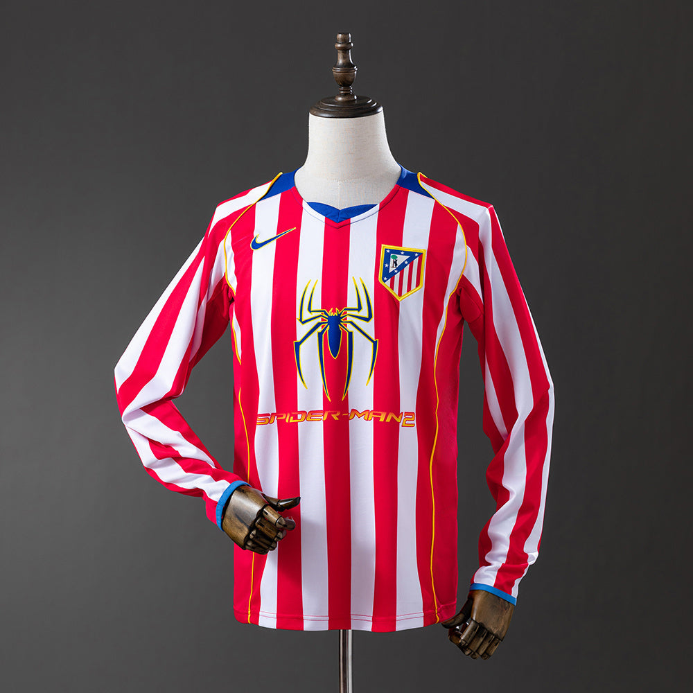 Retro Atlético Madrid 04-05 Local (Manga Larga)