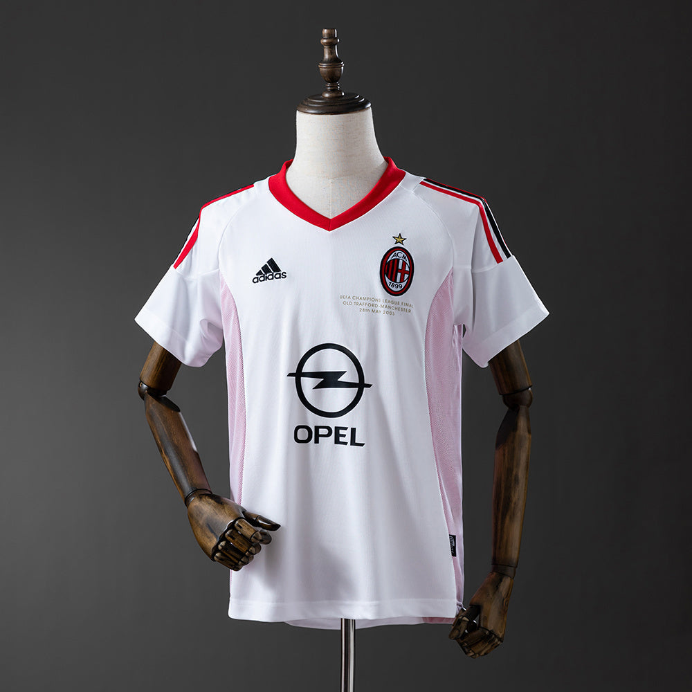 Retro Milan 02-03 Visitante Final Champions