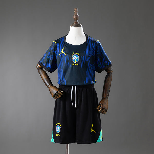 Camiseta Brasil 2026 Visitante Mundial - Niño