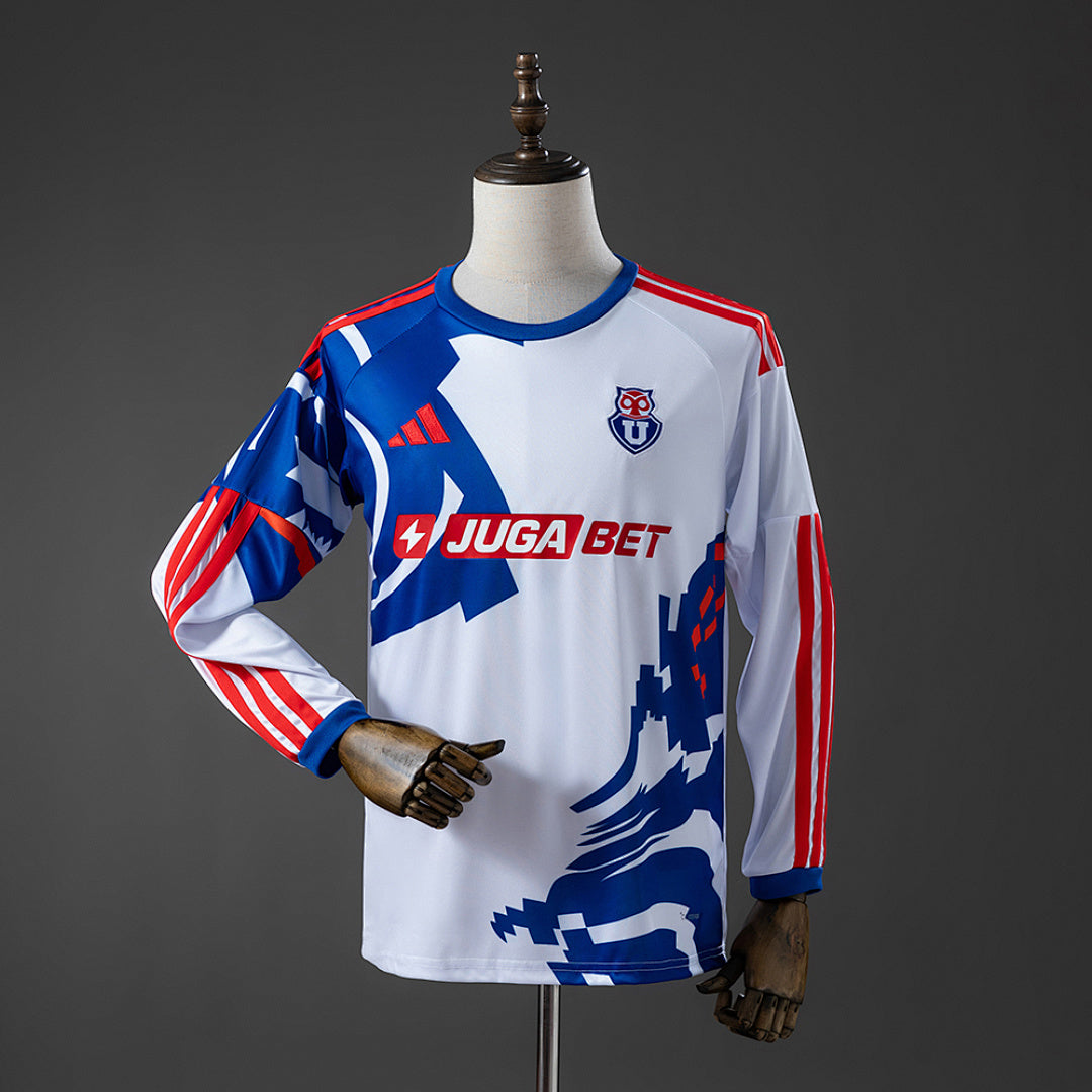 Universidad de Chile 26-27 Visitante Manga Larga (Fan Version)