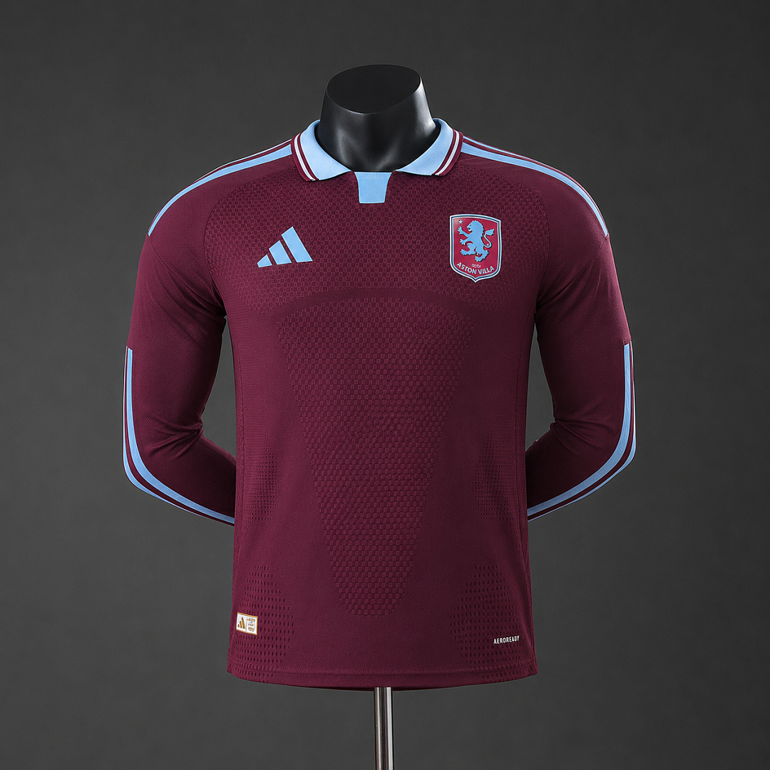 Aston Villa 26-27 Local Manga Larga (Player Version)