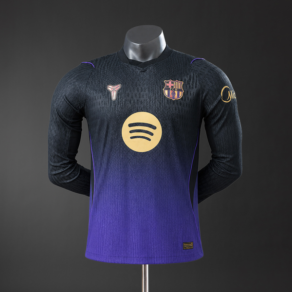 Barcelona 26-27 Visitante Edición Kobe Bryant Manga Larga (Player Version)