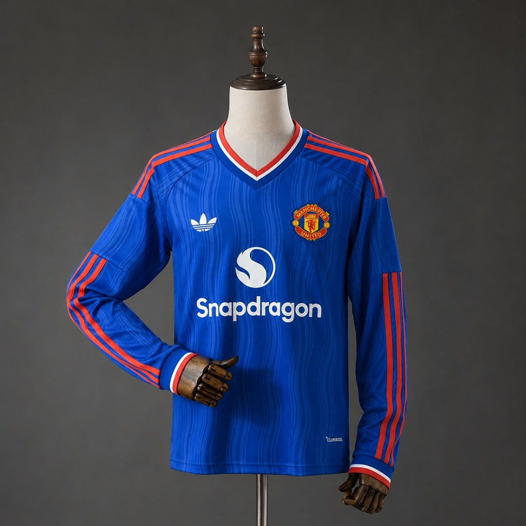 Manchester United 26-27 Visitante Manga Larga (Fan Version)
