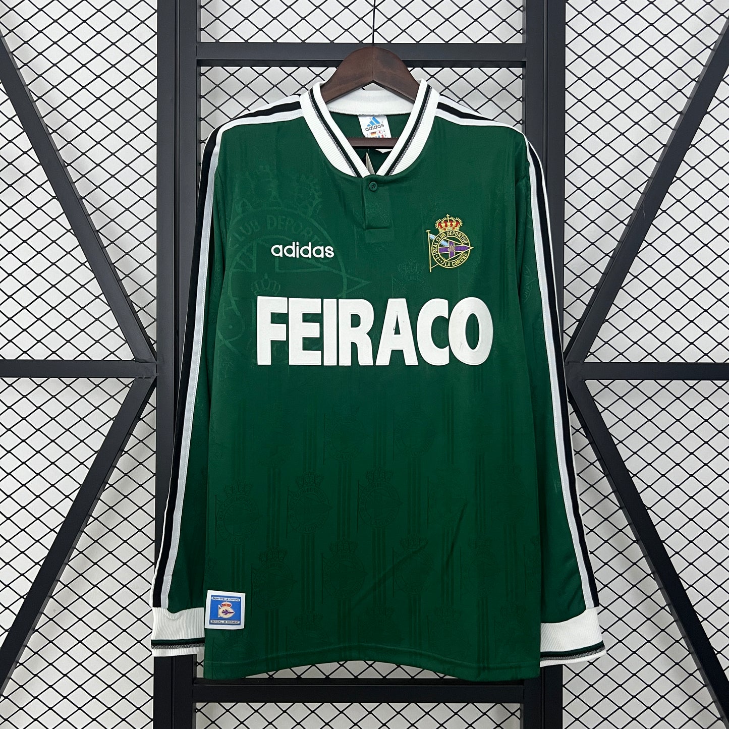 Retro Deportivo La Coruña 99-00 Visitante (Manga Larga)