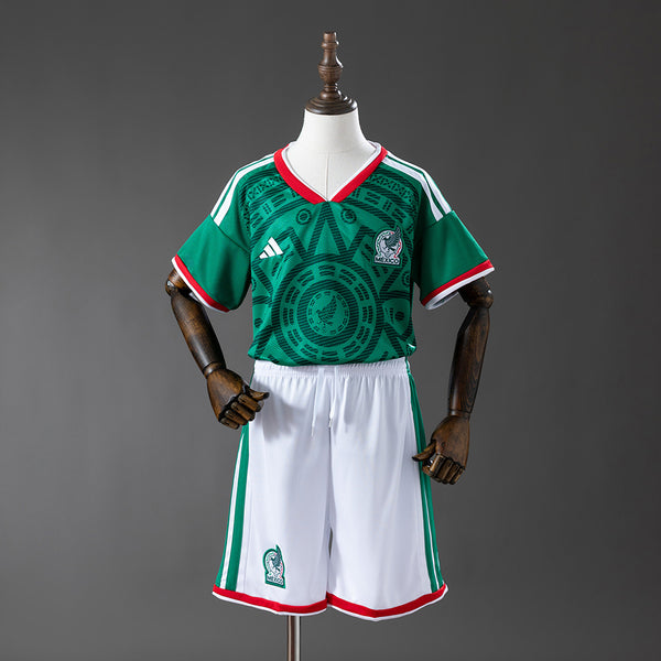 Camiseta México 2026 Local Mundial - Niño