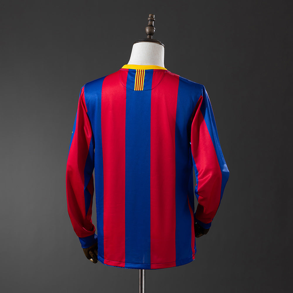 Retro Barcelona 10-11 Local Final Champions (Manga Larga)