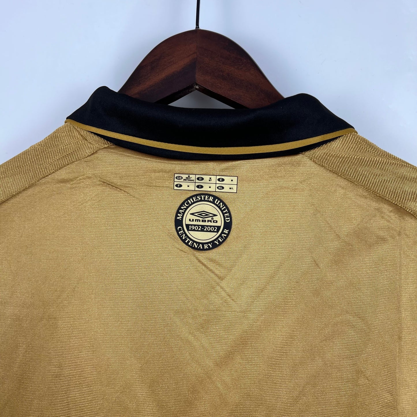Retro Manchester United 01-02 100 aniversario Reversible (Manga Larga)