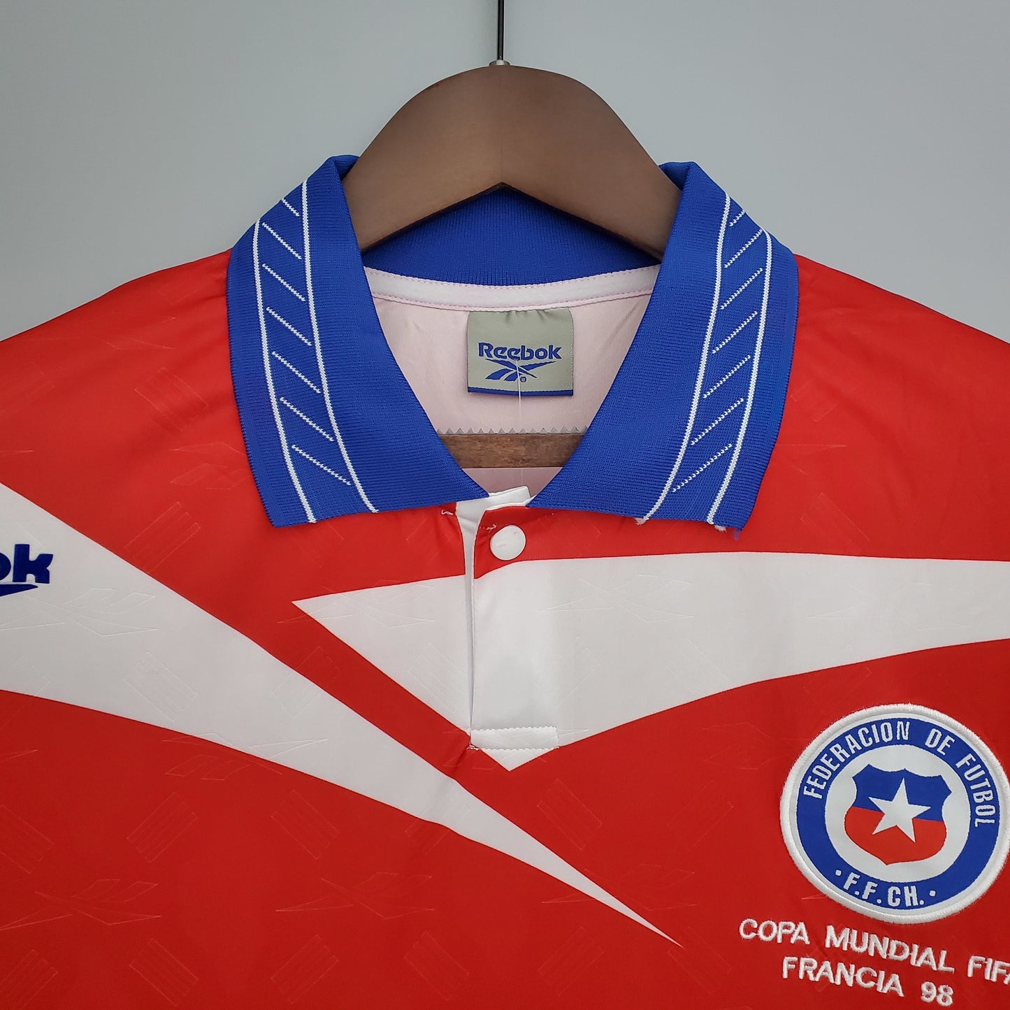 Retro Chile 1998 Local Mundial Francia 98