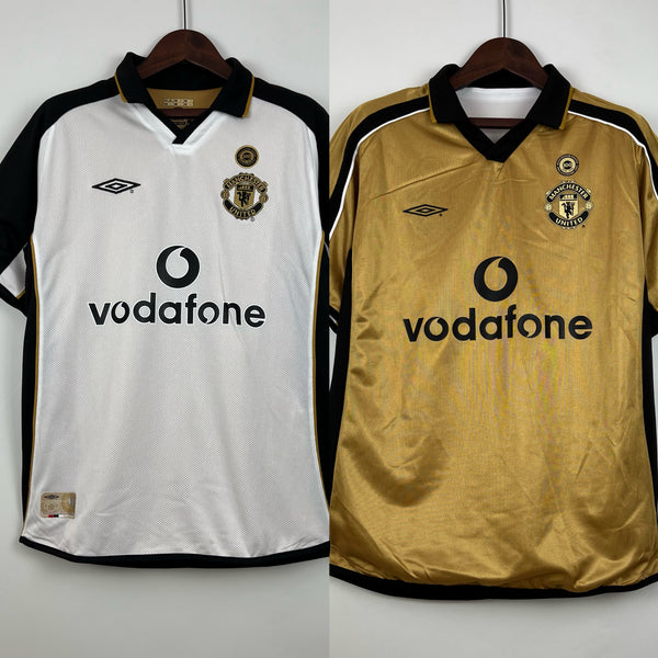 Retro Manchester United 01-02 100 aniversario Reversible
