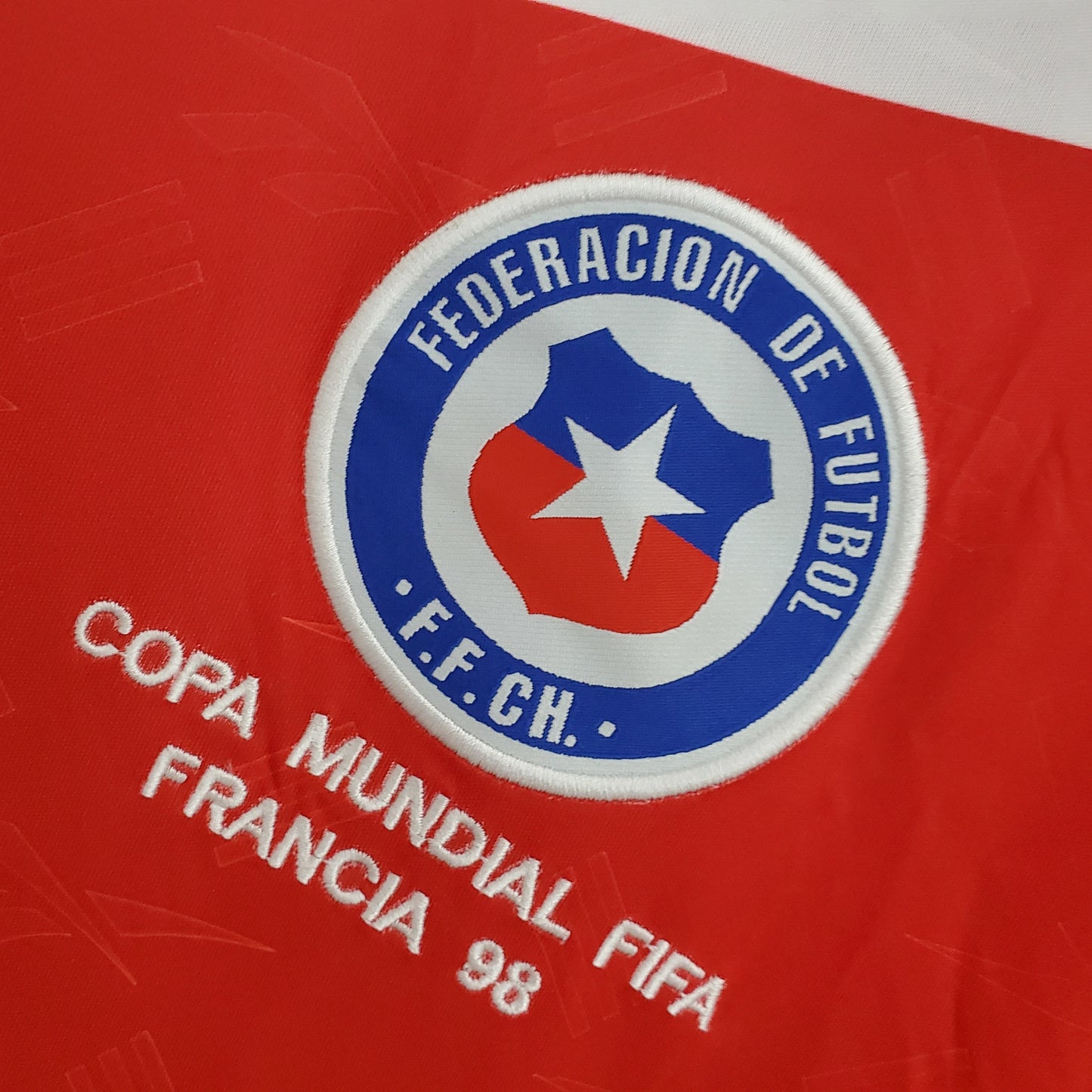 Retro Chile 1998 Local Mundial Francia 98