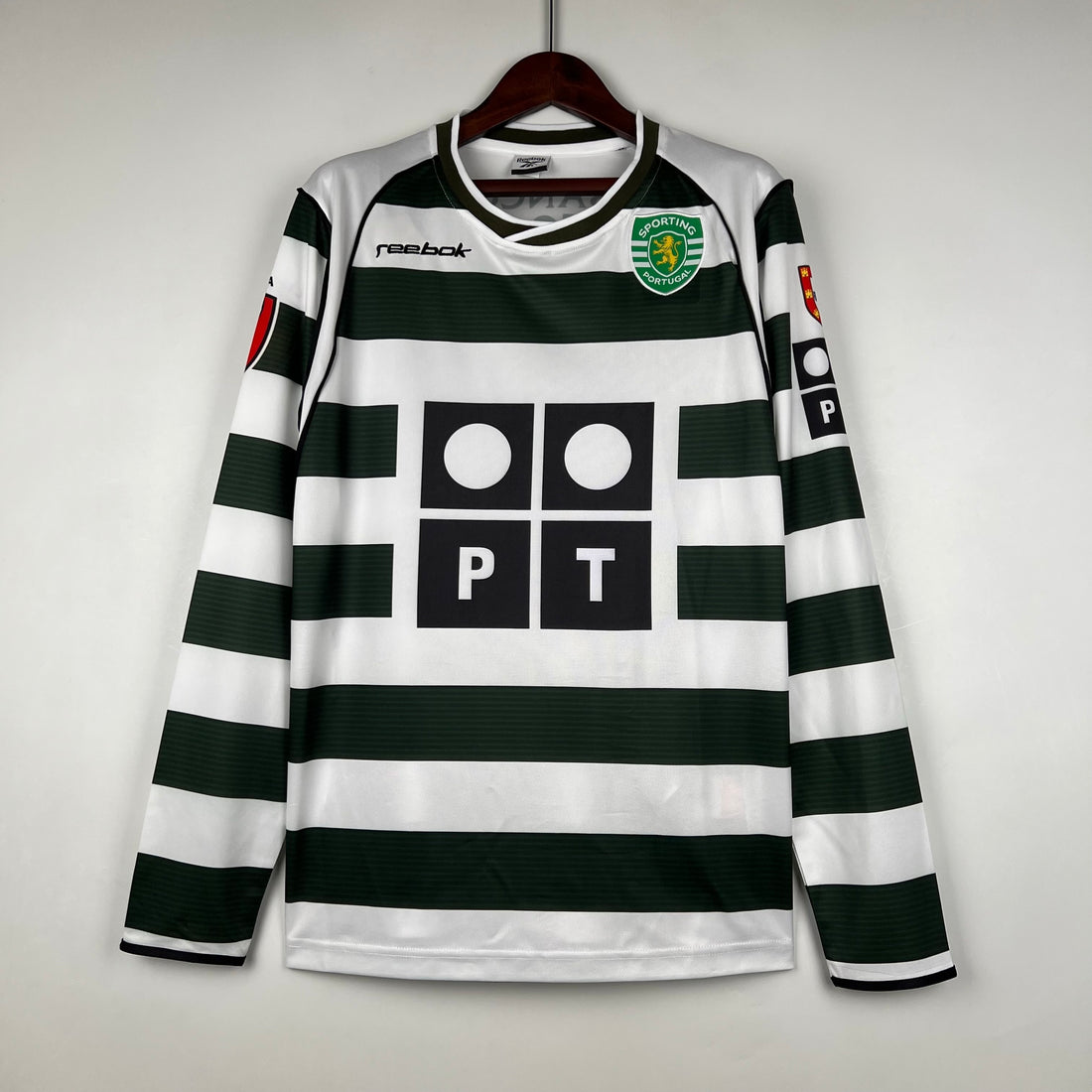 Retro Sporting Lisboa 01-02 Local (Manga Larga)