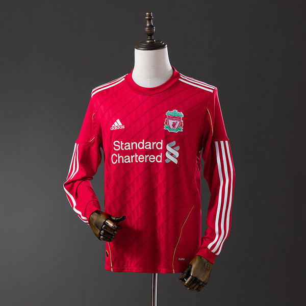 Retro Liverpool 10-11 Local (Manga Larga)