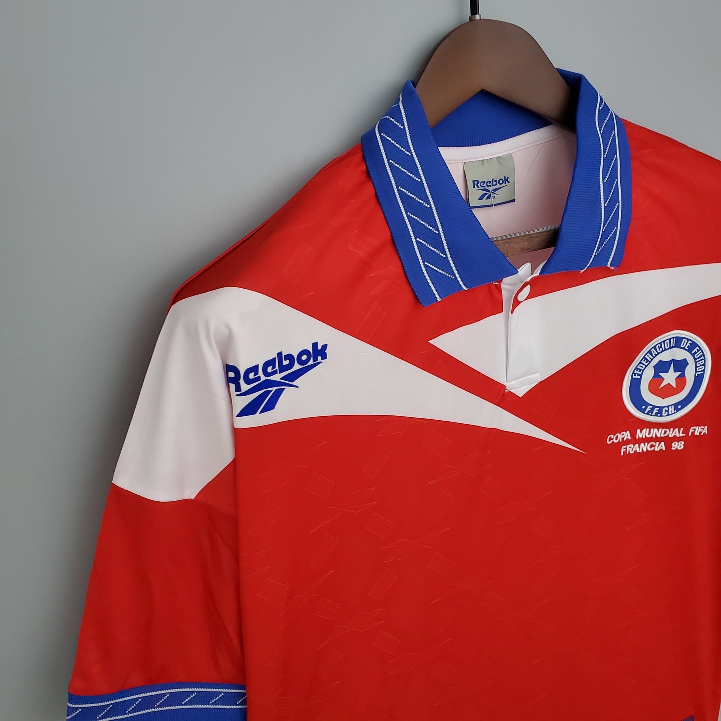 Retro Chile 1998 Local Mundial Francia 98