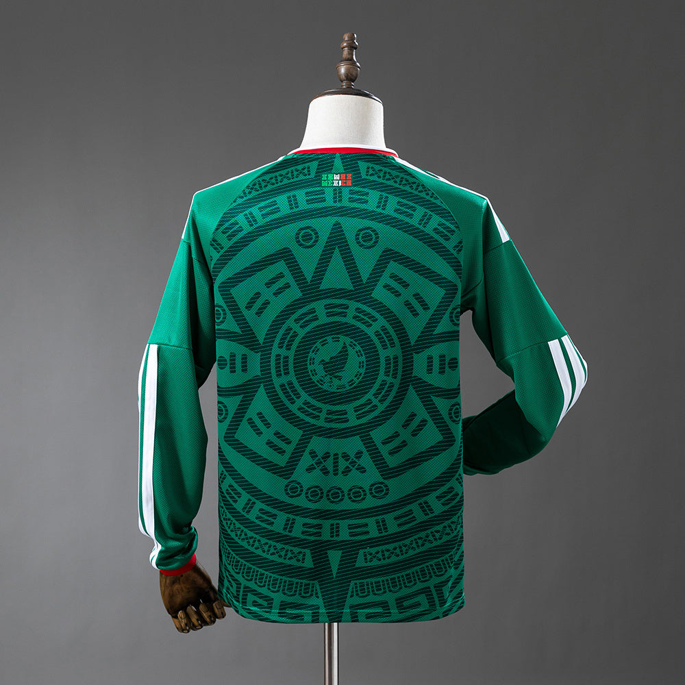 Camiseta México 2026 Local Mundial - Manga Larga