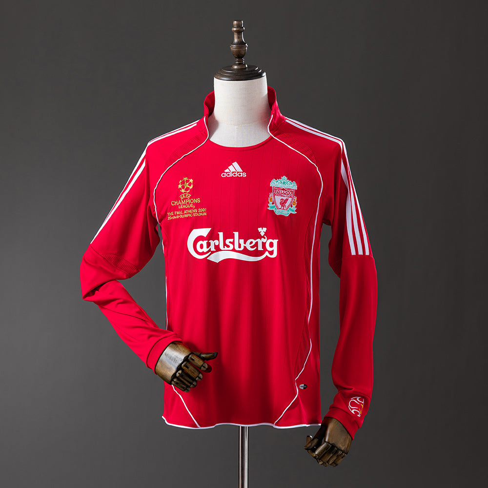 Retro Liverpool 06-07 Local Final Champions (Manga Larga)