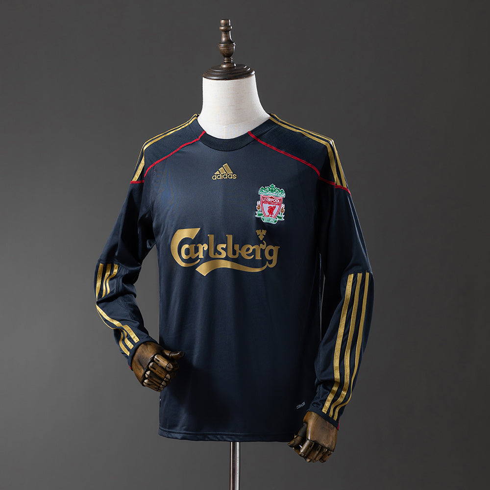 Retro Liverpool 09-10 Visitante (Manga Larga)