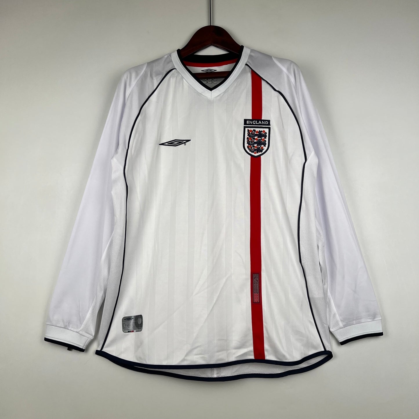 Retro Inglaterra 2002 Local (Manga Larga)
