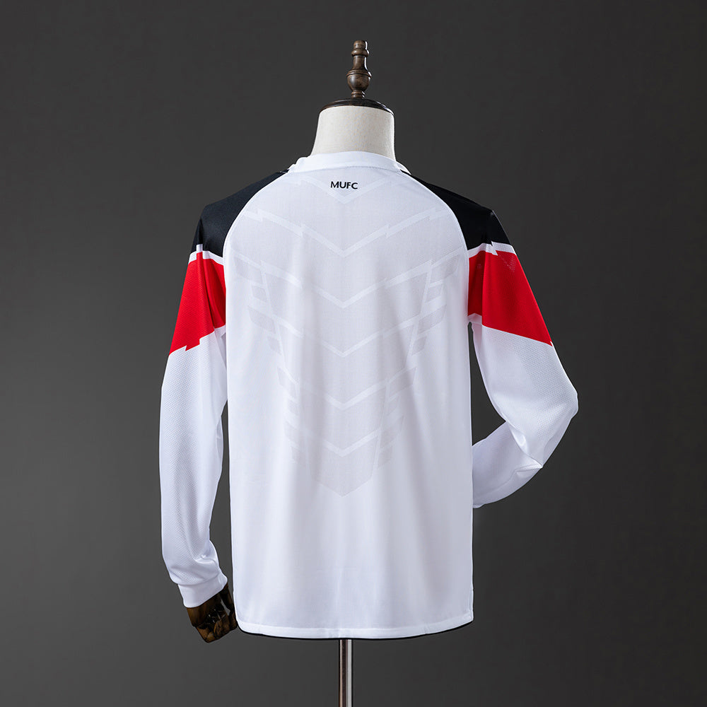 Retro Manchester United 10-1 Visitante Final Champions (Manga Larga)