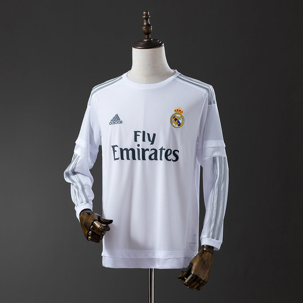 Retro Real Madrid 15-16 Local (Manga Larga)