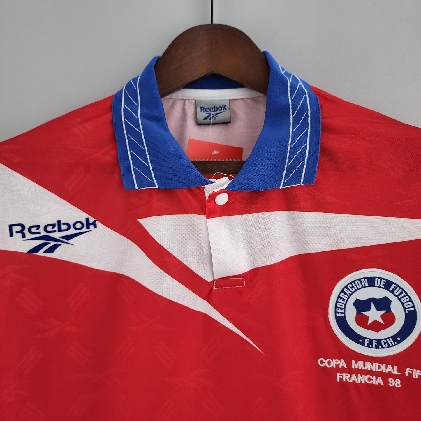 Retro Chile 1998 Local Mundial Francia 98