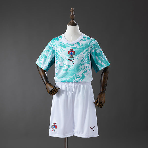Camiseta Portugal 2026 Visitante Mundial - Niño