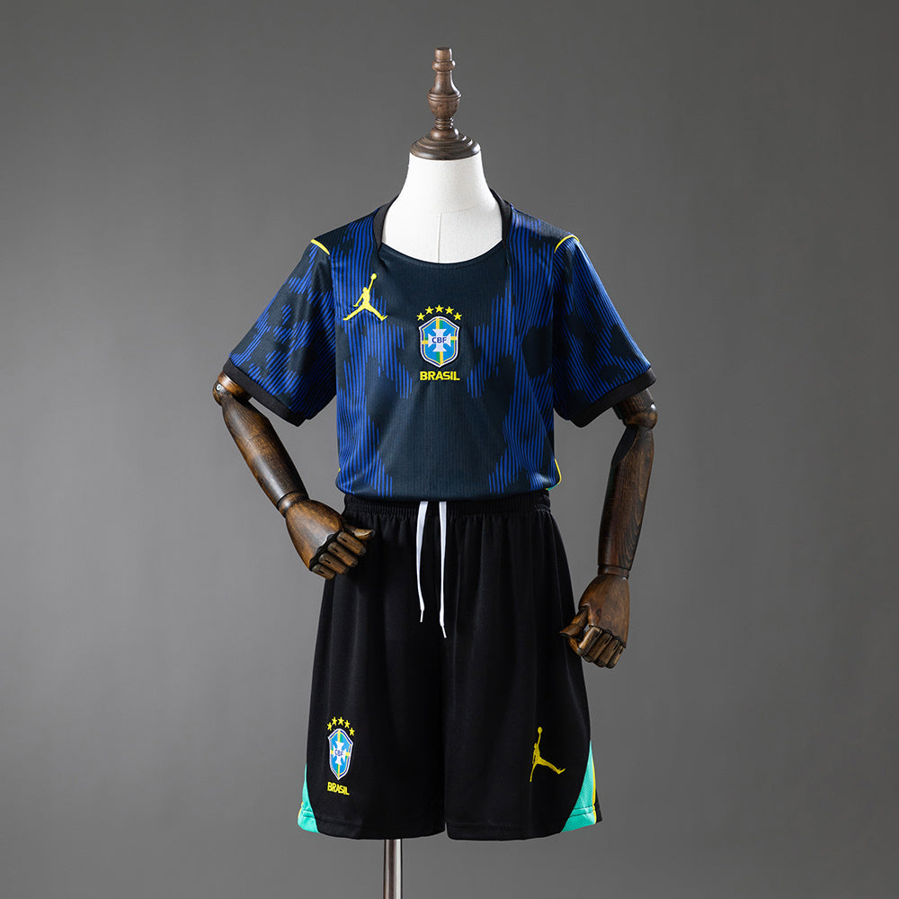 Camiseta Brasil 2026 Visitante Mundial - Niño