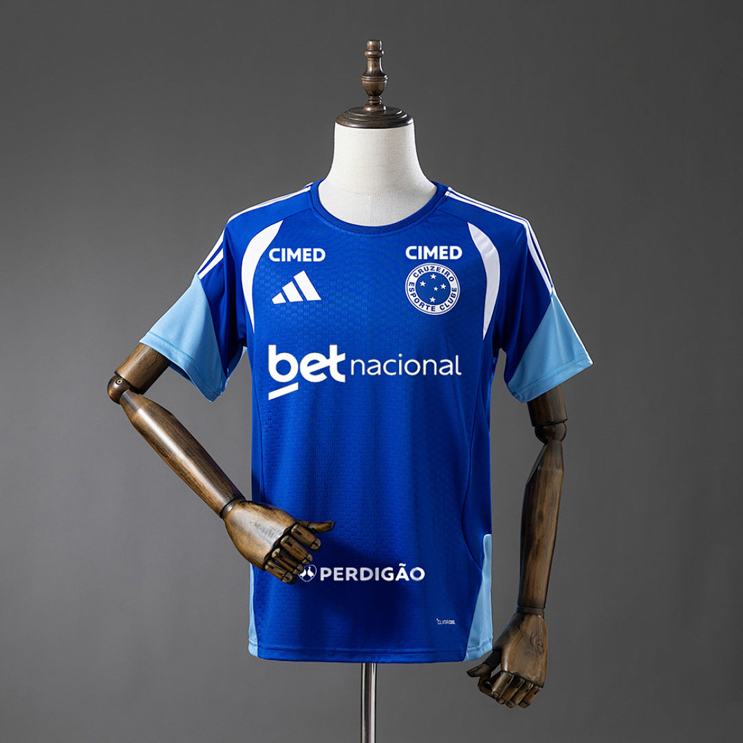 Cruzeiro 26-27 Entreno Todos los Patrocinadores Azul (Fan Version)