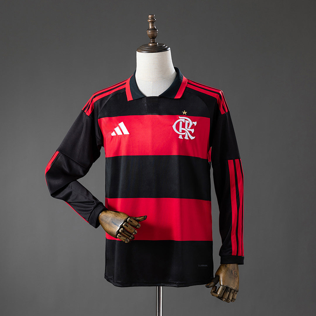 Flamengo 26-27 Local Manga Larga (Fan Version)