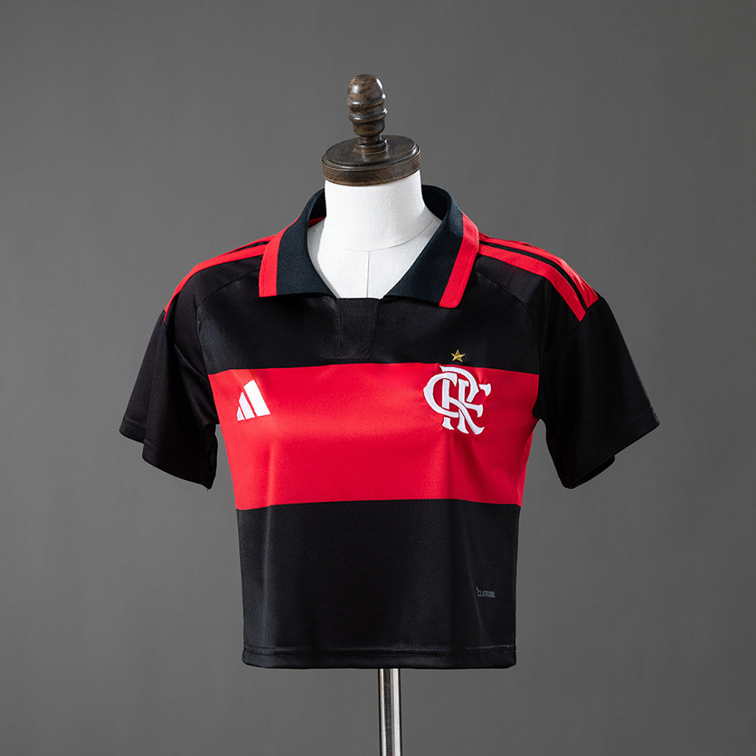 Flamengo 26-27 Local Crop (Mujer)