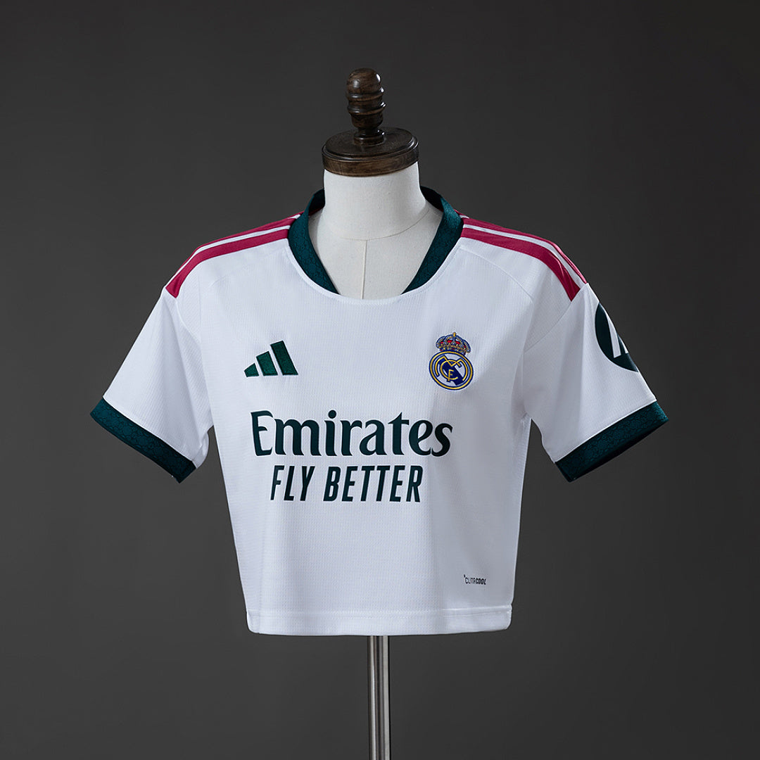 Real Madrid 26-27 Local Crop (Mujer)