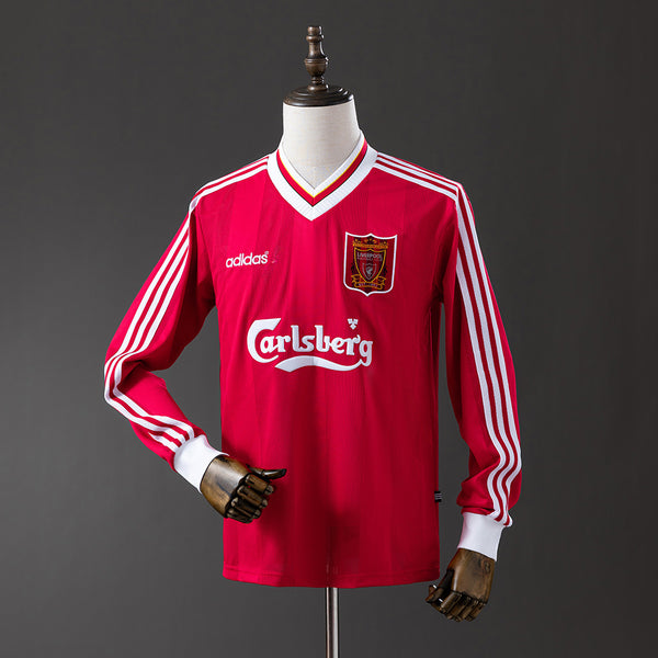 Retro Liverpool 95-96 Local (Manga Larga)
