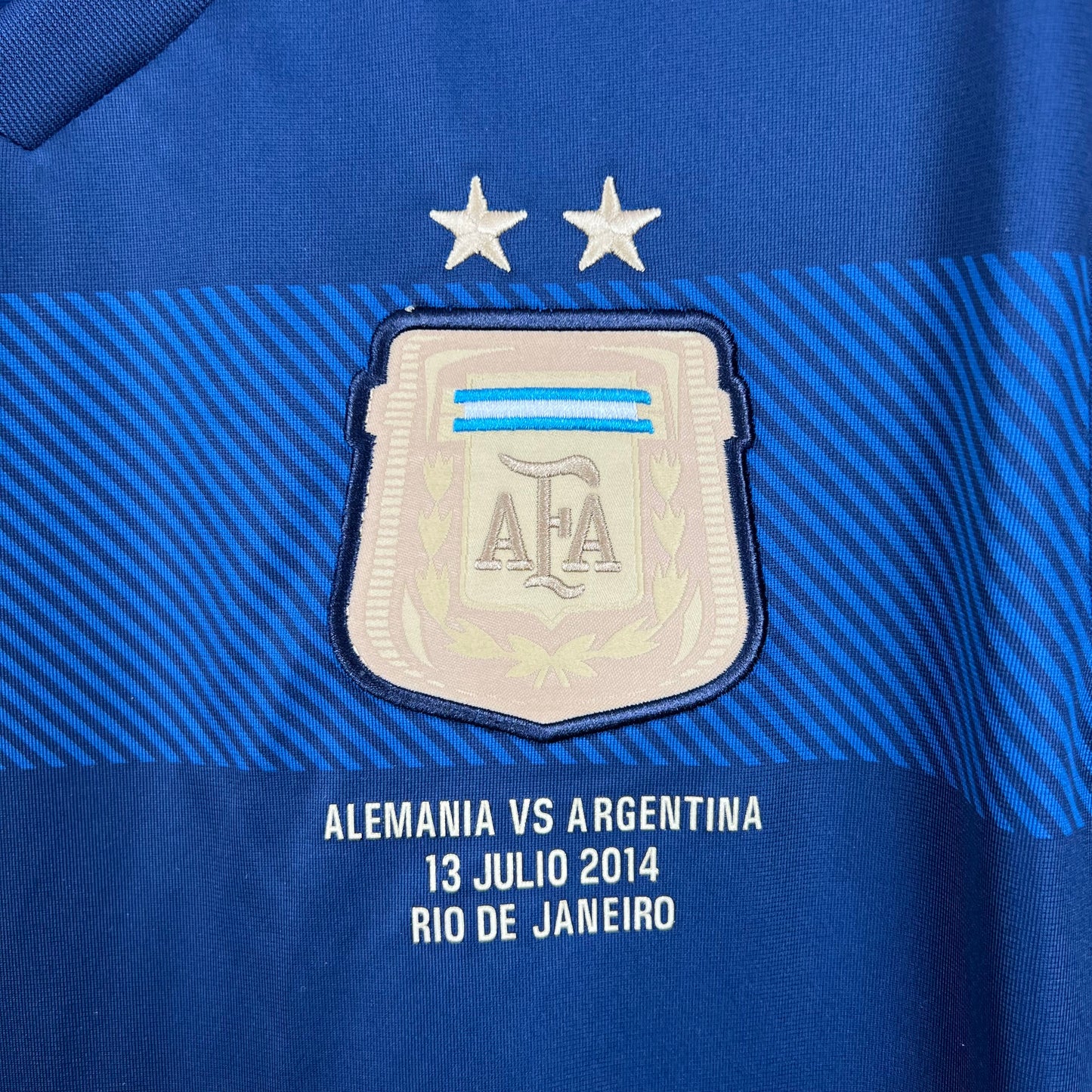 Retro Argentina 2014 Visitante Final Mundial