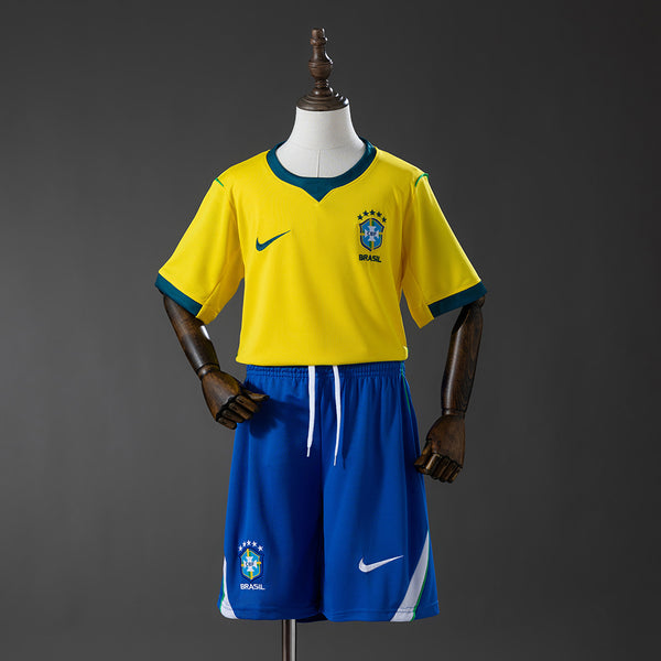 Camiseta Brasil 2026 Local Mundial - Niño