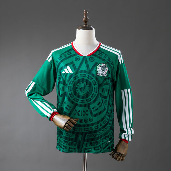Camiseta México 2026 Local Mundial - Manga Larga