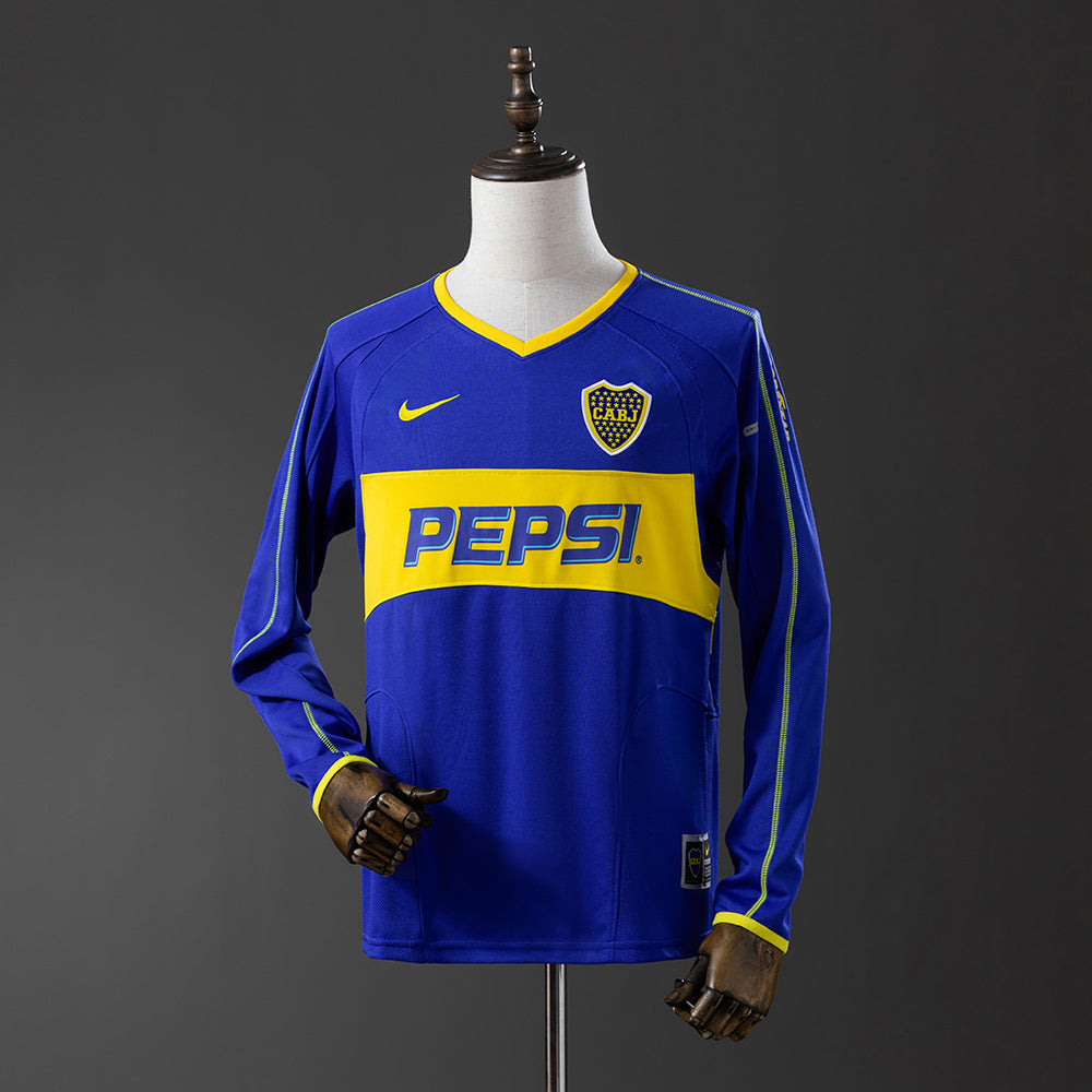 Retro Boca Juniors 03-04 Local (Manga Larga)