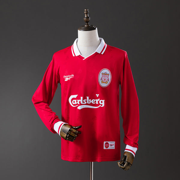 Retro Liverpool 96-97 Local (Manga Larga)