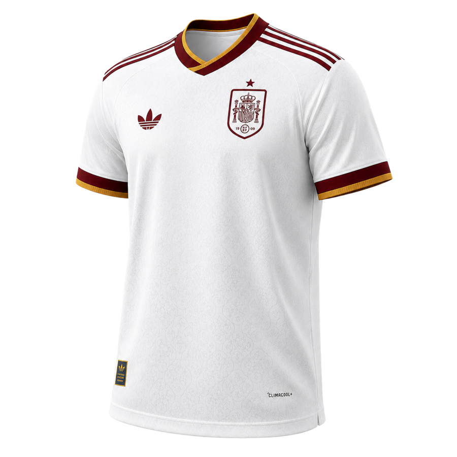 Camiseta España Mundial 2026 visitante