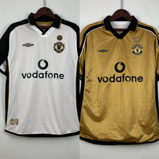 Retro Manchester United 01-02 100 aniversario Reversible