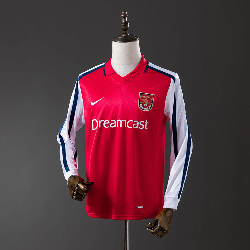 Retro Arsenal 01-02 Local (Manga Larga)