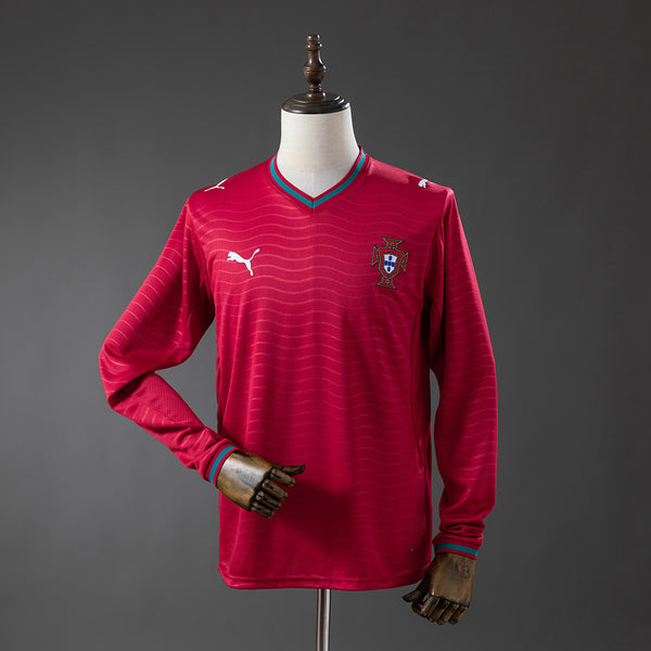 Camiseta Portugal 2026 Local Mundial - Manga Larga